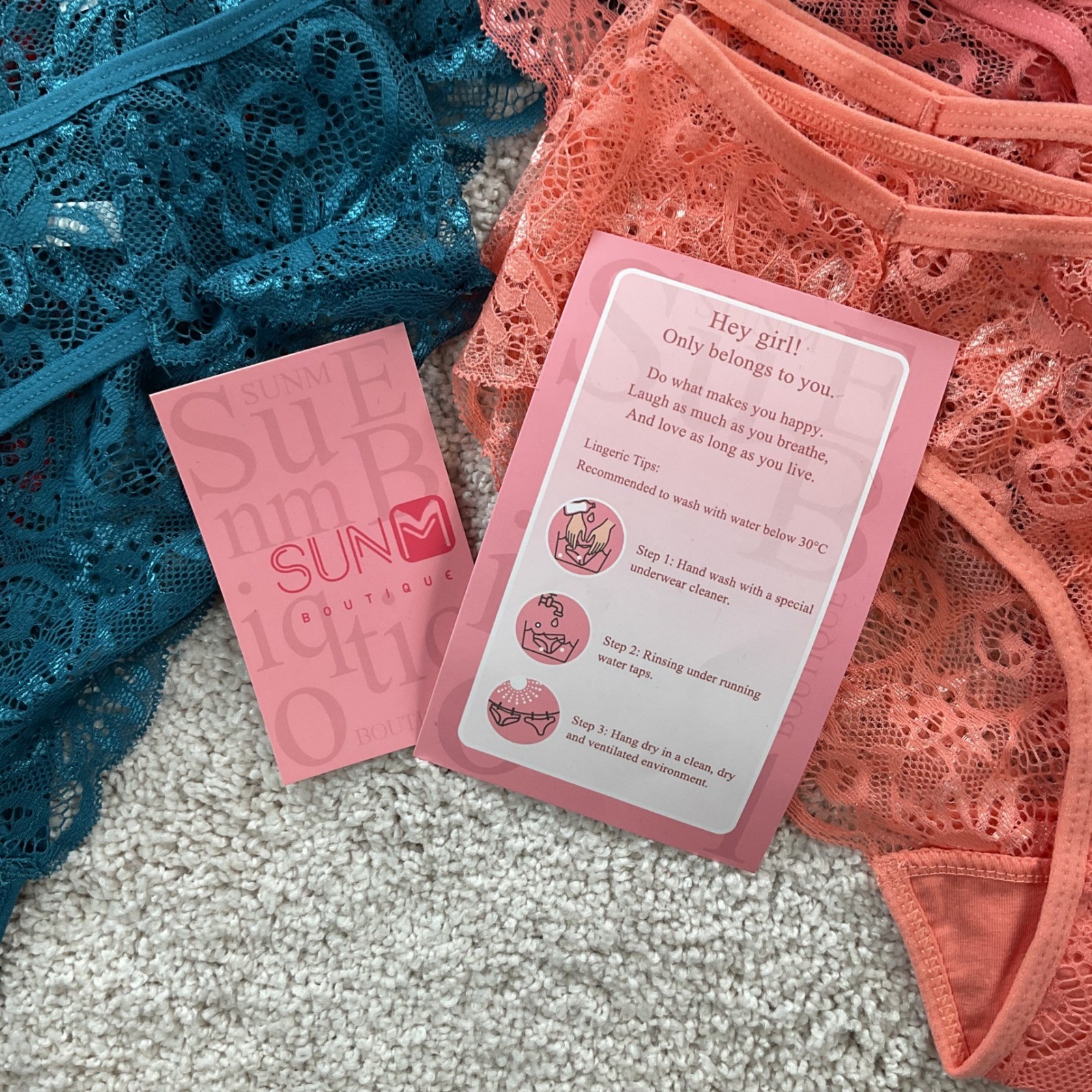 SUNM Boutique Womens Floral Lace Cheeky Panties 26 Multi Pack Set S