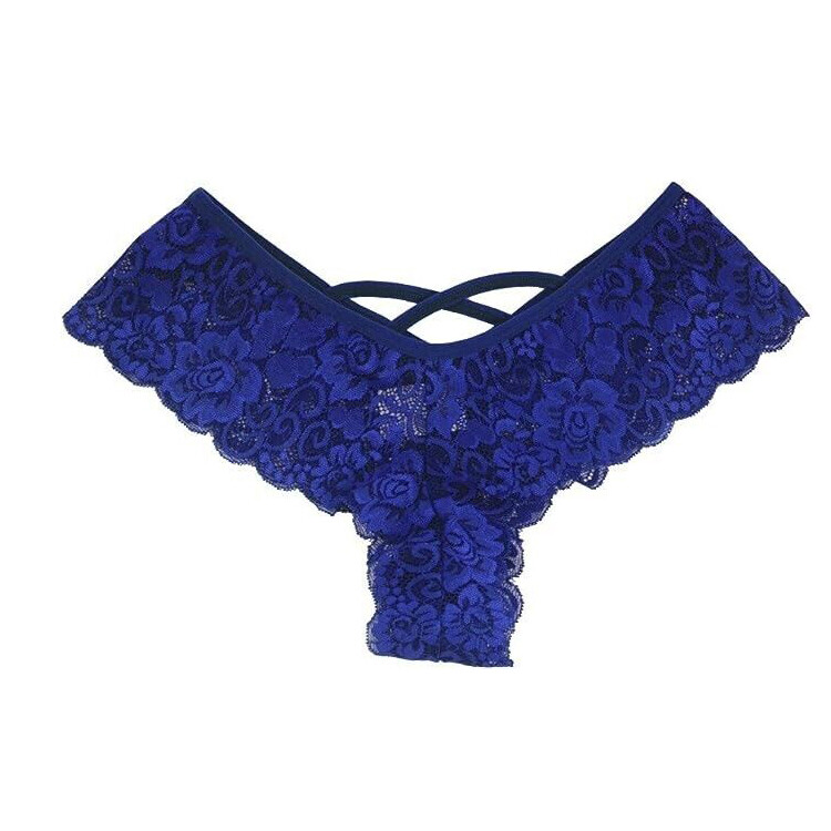 1/6 Pack Lot Womens Lace Panties Gstring Thongs See Through Underwear Lingeries