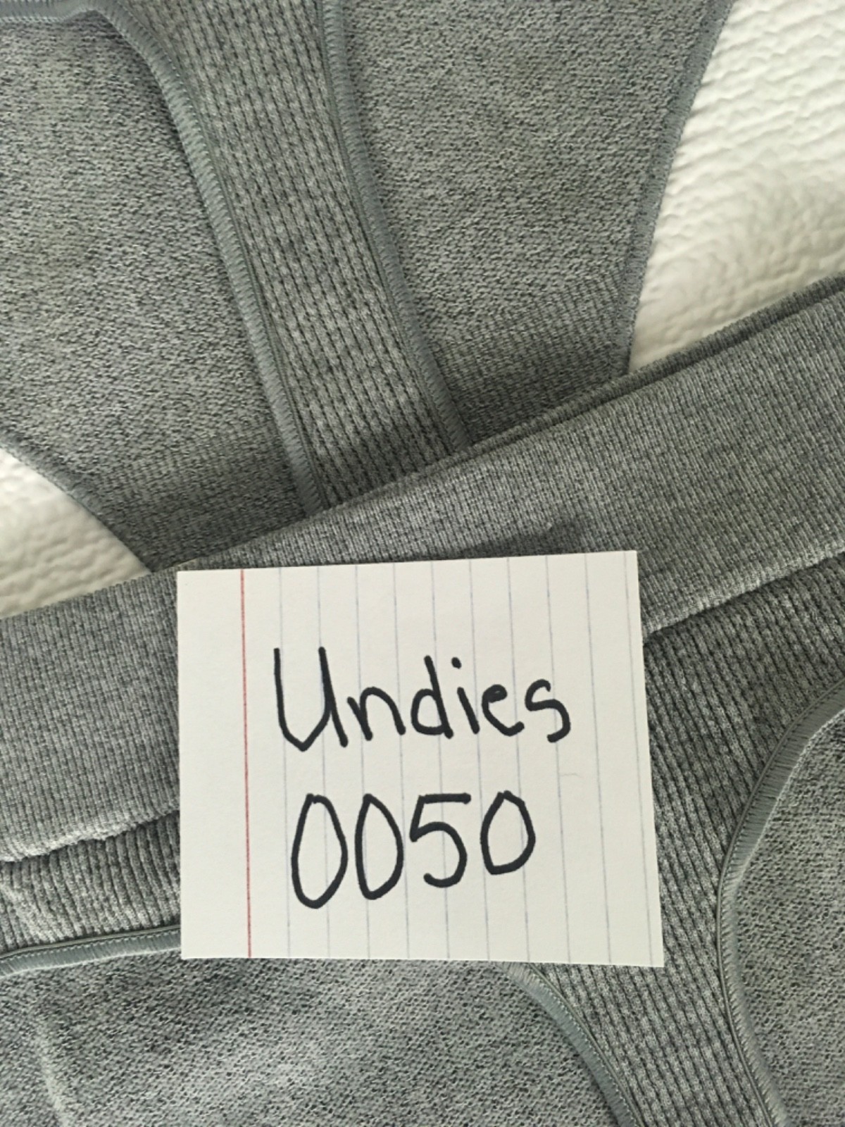 No Boundaries 3 Pair Seamless Thong Underwear Size XXXL 22 Gray Heather New