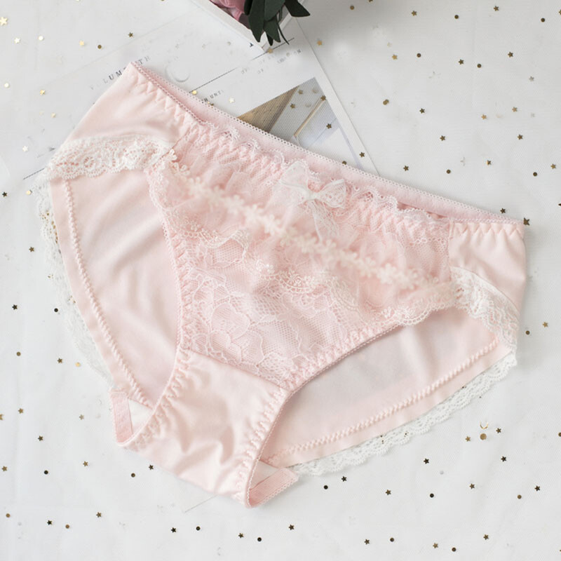 Japanese Sweet Lace Panty Panties Cute Briefs School Underwear Knickers Princess