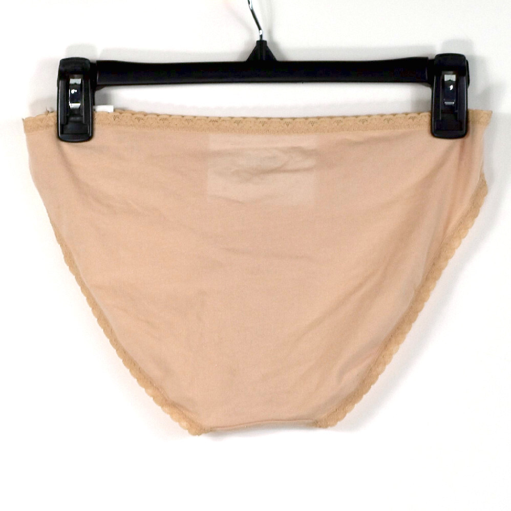 Jenni Cotton Blend Lace Trim Bikini Solid Choose Size & Color New Panty