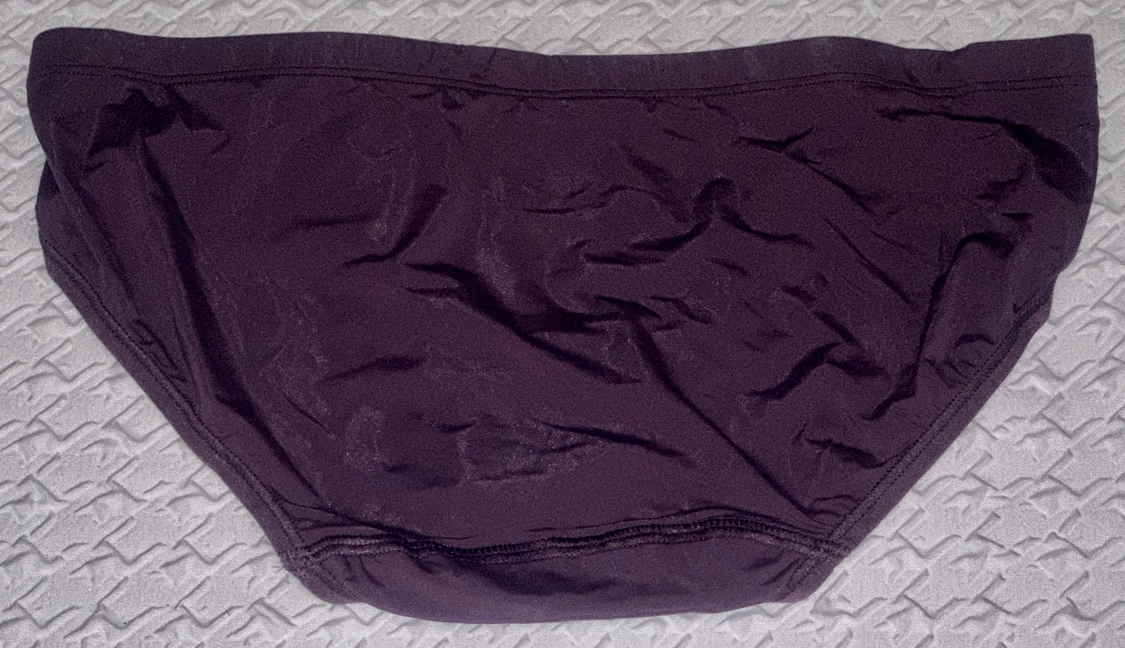 MAIDENFORM Barely There Invisible Look Quartz Purple Bikini Panty Womens M 6 L 7