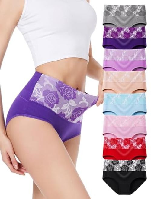Women’s Briefs Underwear Cotton X-Small Brief 01 – 8 Pack – Assorted Colors