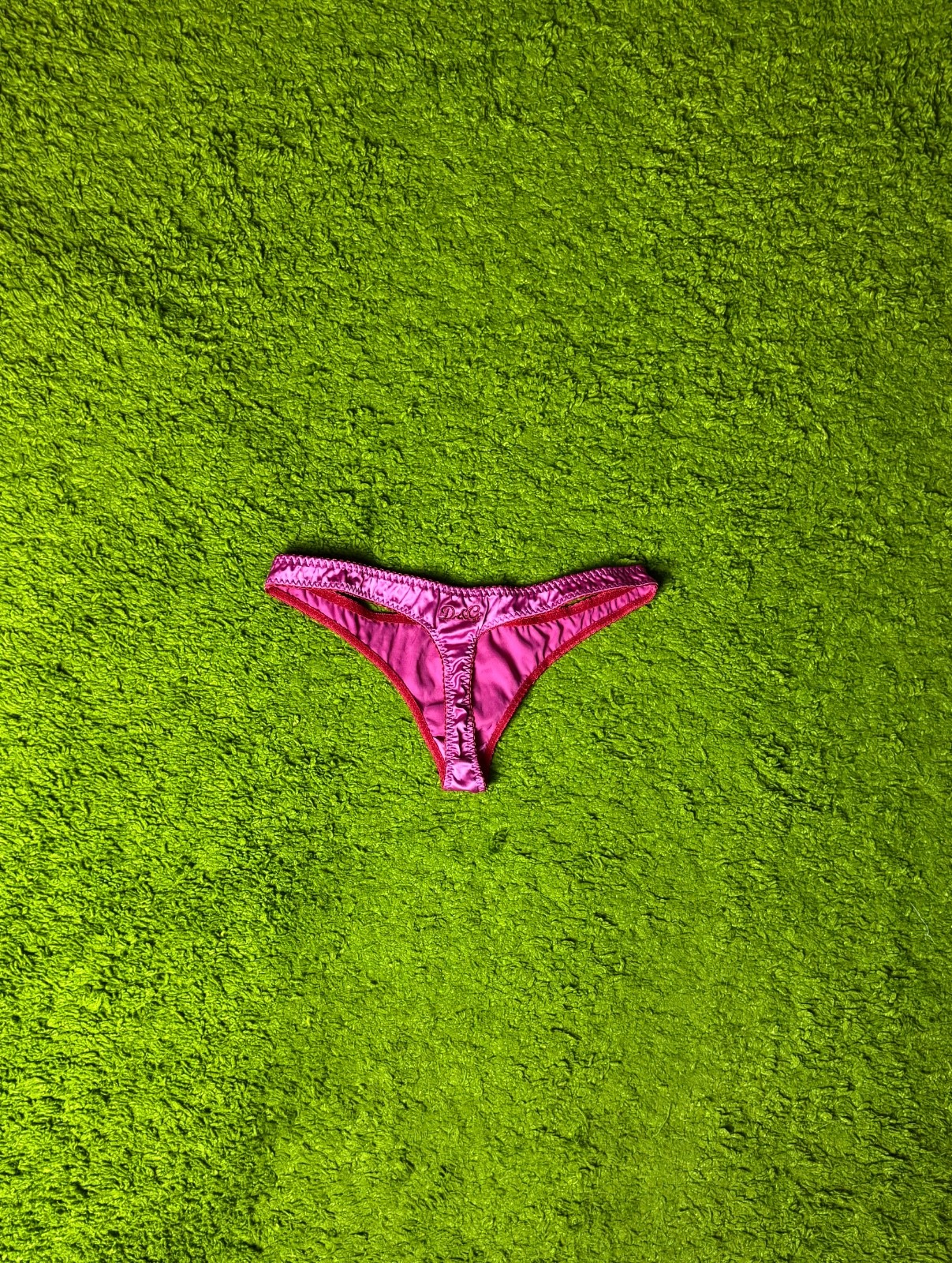 Dolce & Gabbana D&G 2000s vintage knit logo panties