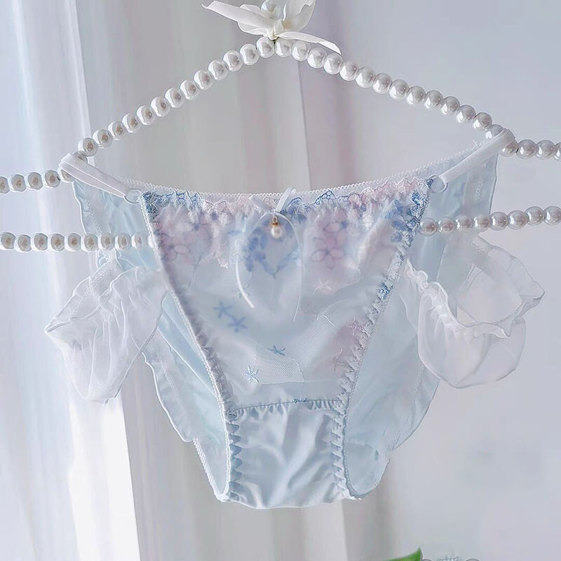 New Japanese Cute Girls Panties Briefs Bow School Underpants Princess Underwear