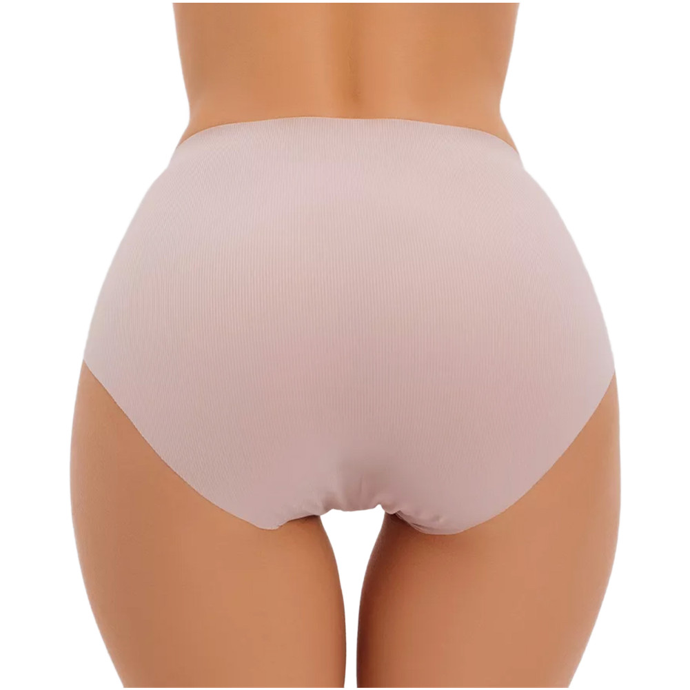 Women’s Quick Dry Seamless High Waist Panties Nylon Stretch Underwear S-6XL