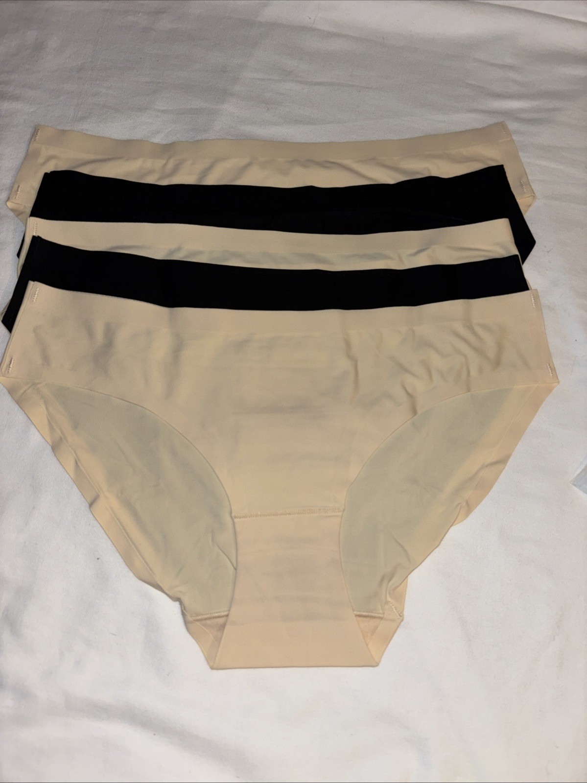 Women’s Med Panty Wealurre Seamless Bikini Nylon Spandex Panties Set Of 5