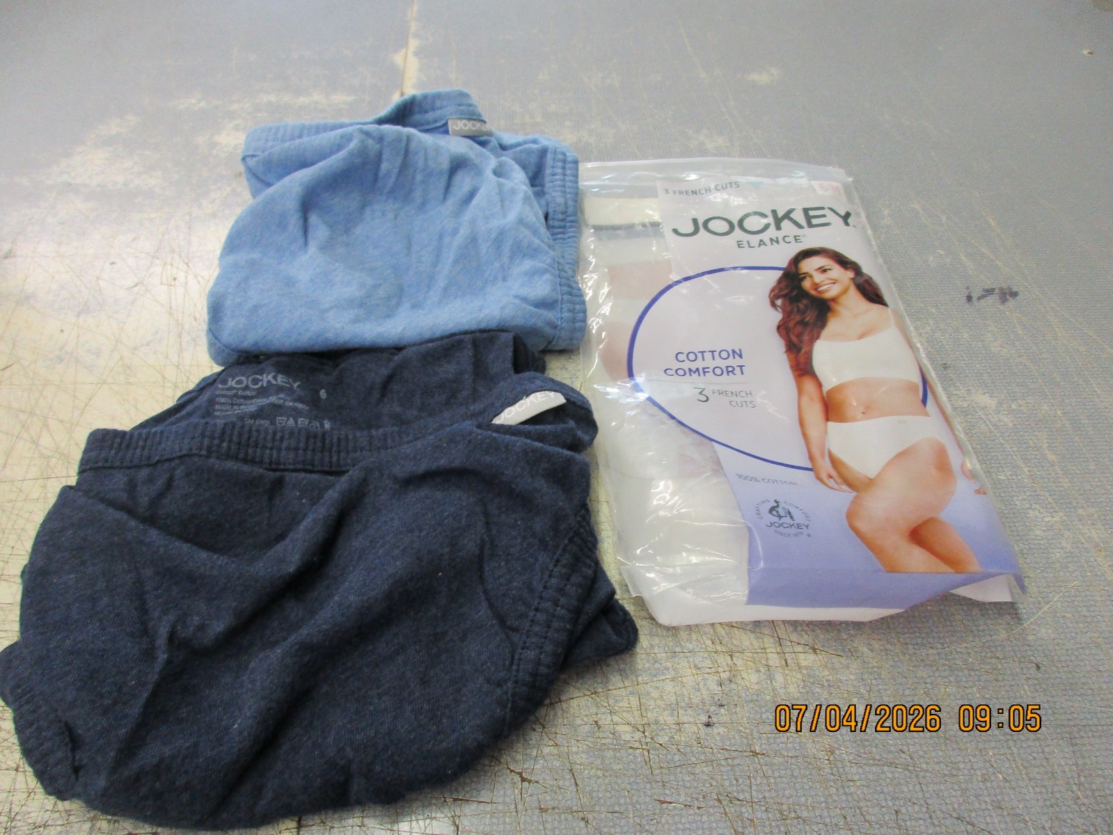 New Jockey Elance Cotton Comfort French Cut Panties – Size 6 2 Pack FREE Ship