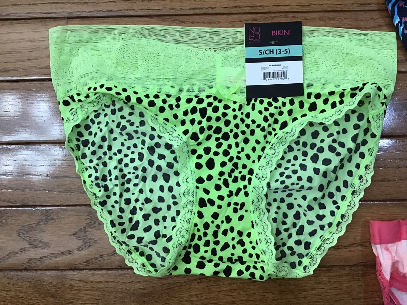 New NOBO No Boundaries 5-Pack Bikini Panties Size Small (C5-14)