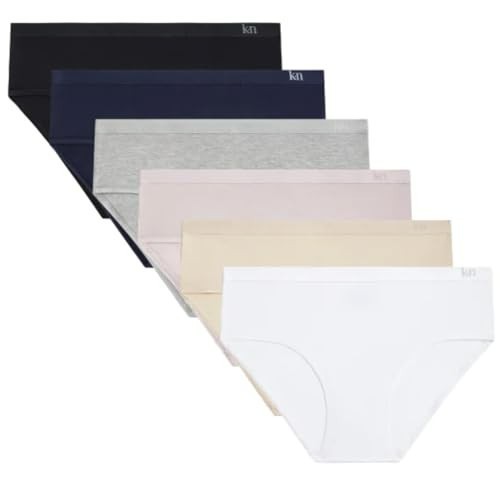 Karen Neuburger Women’s 5 Pack Modal Hipster Panties Soft XL