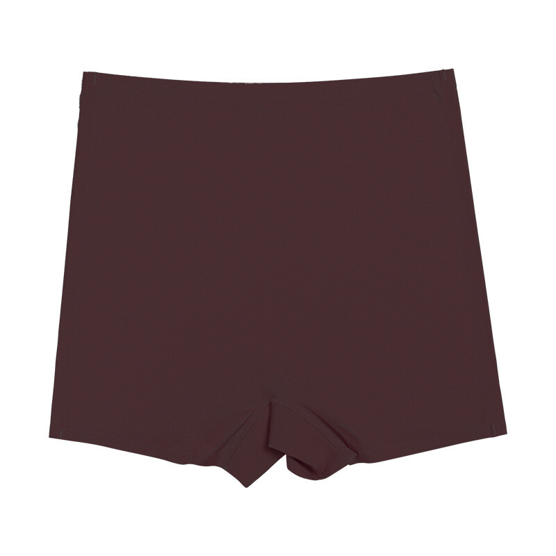 Women Ice Silk Panties Soft Boxer Brief Sports Yoga Lingerie Leakproof Underwear