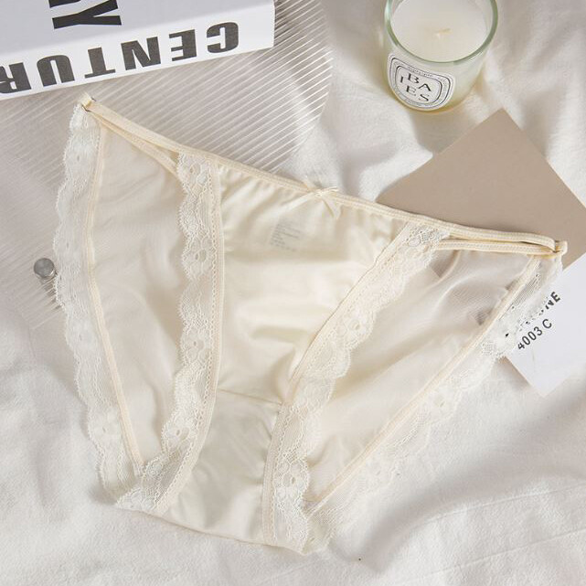 5 Pack Lot Sexy Ladies Womens Thin Satin Panties Underwear Sheer Lingerie Bikini