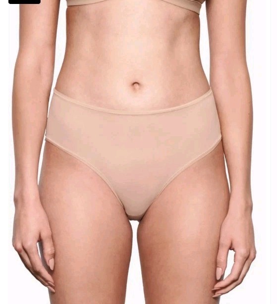SKIMS Fits Everybody High Waisted Brief Panty M Clay New With Tags
