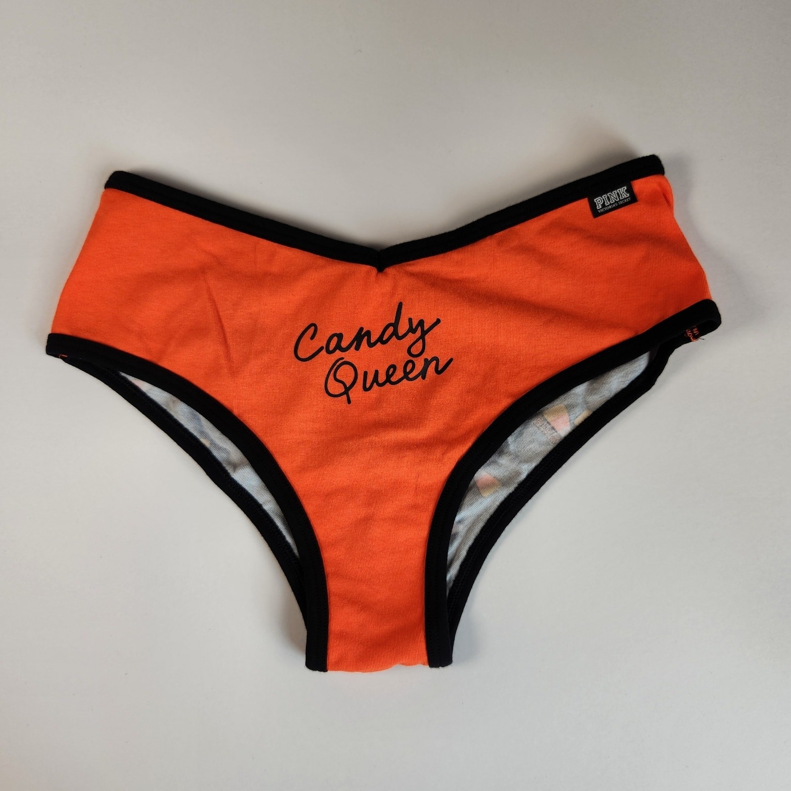 Victoria’s Secret PINK Cotton Cute Halloween Cheeky Panty – Candy Queen Fun