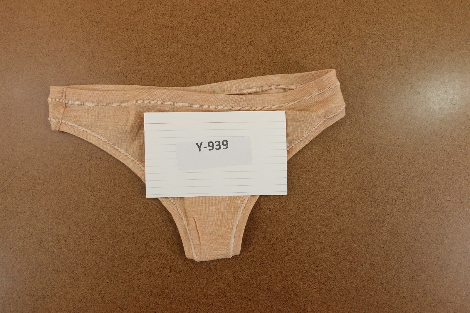 Gap Body Womens Size Small Beige Heather Breathe Thong Panty NWT