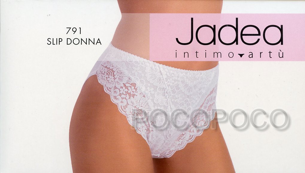 Slip davanti in pizzo da donna in cotone modal elastico Jadea 791 elasticizzato
