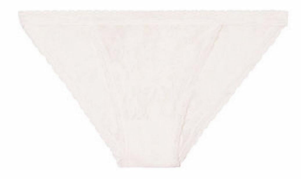 Victoria’s Secret Floral Lace String Bikini S M L XL Coconut White
