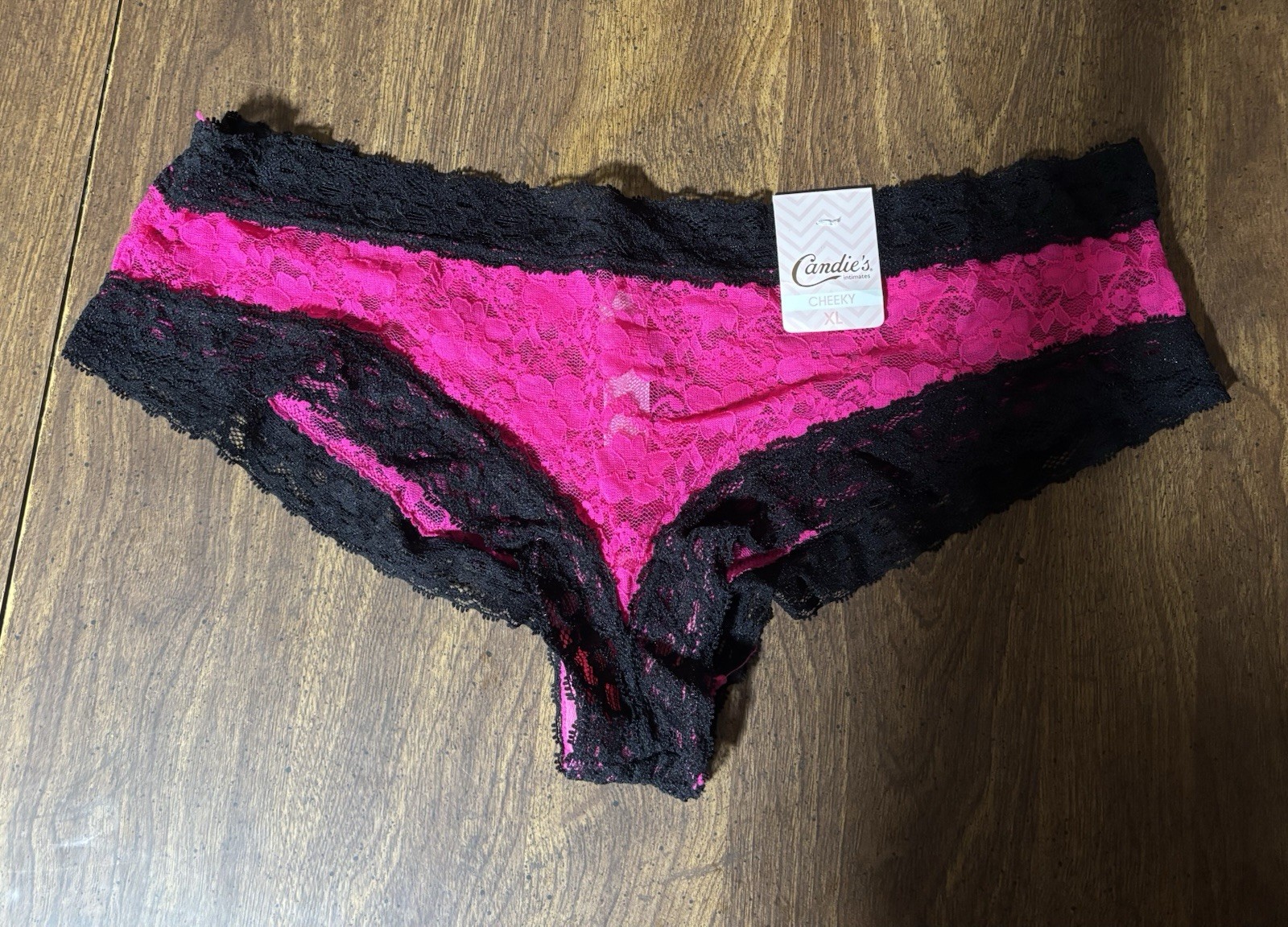 Candies Brand Intimates Cheeky Lace Panties – XL-Comfortable-Sexy-Women