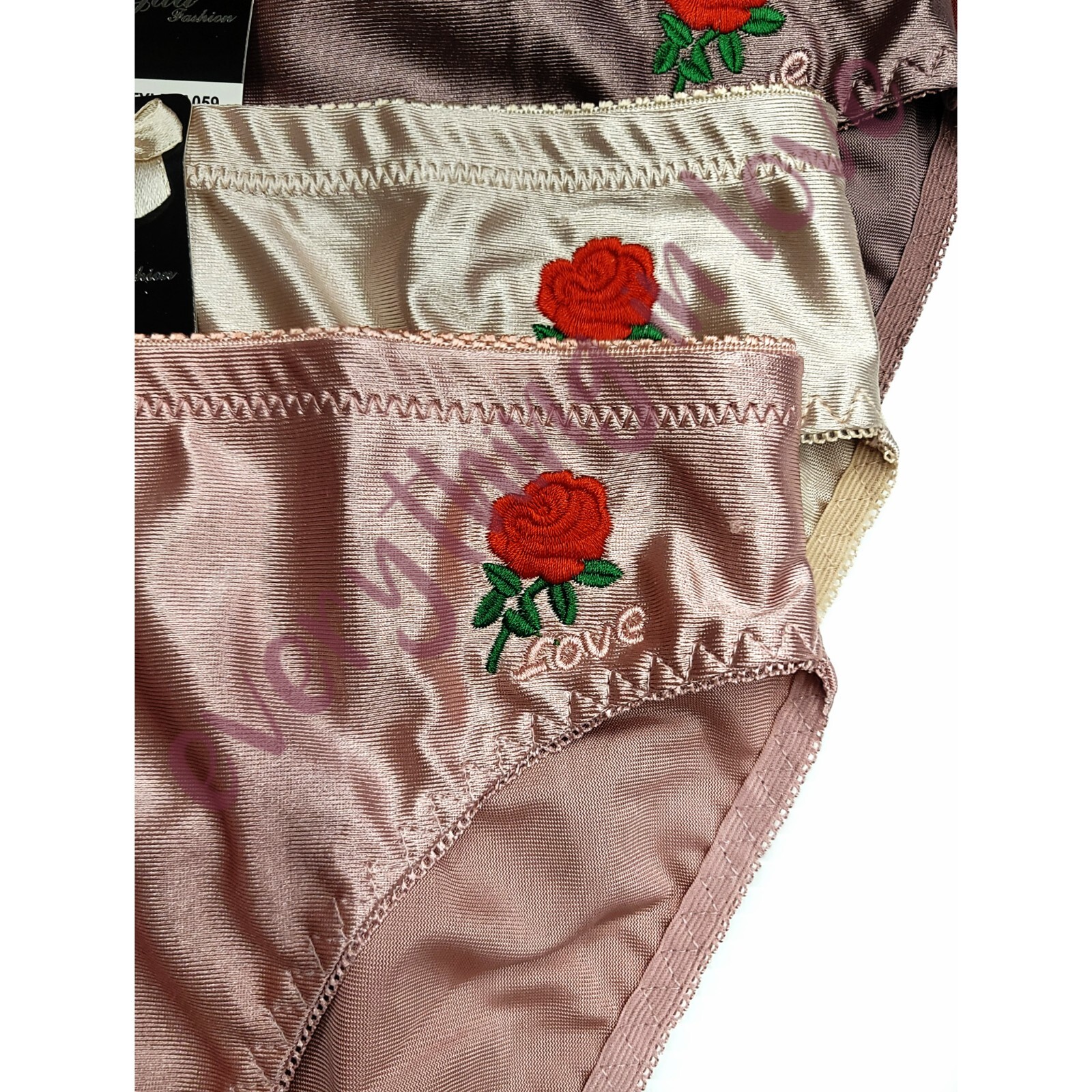 Women High Cut Full Coverage Comfort Satin Shiny Bikini Panty Underwear
