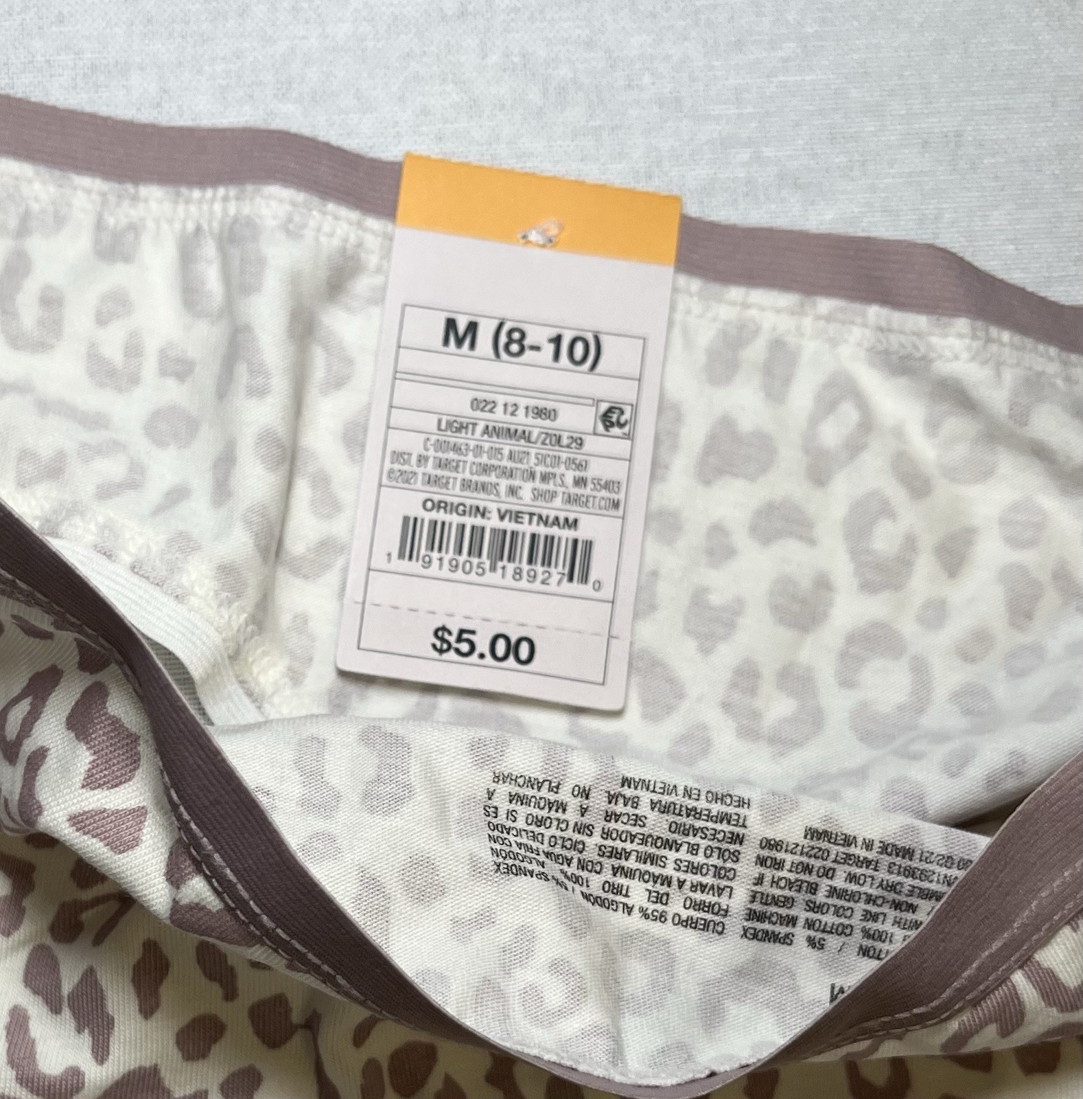 NWT Lot Of 6 Auden Panties Set Assorted Styles/colors Size Medium Cotton Blend