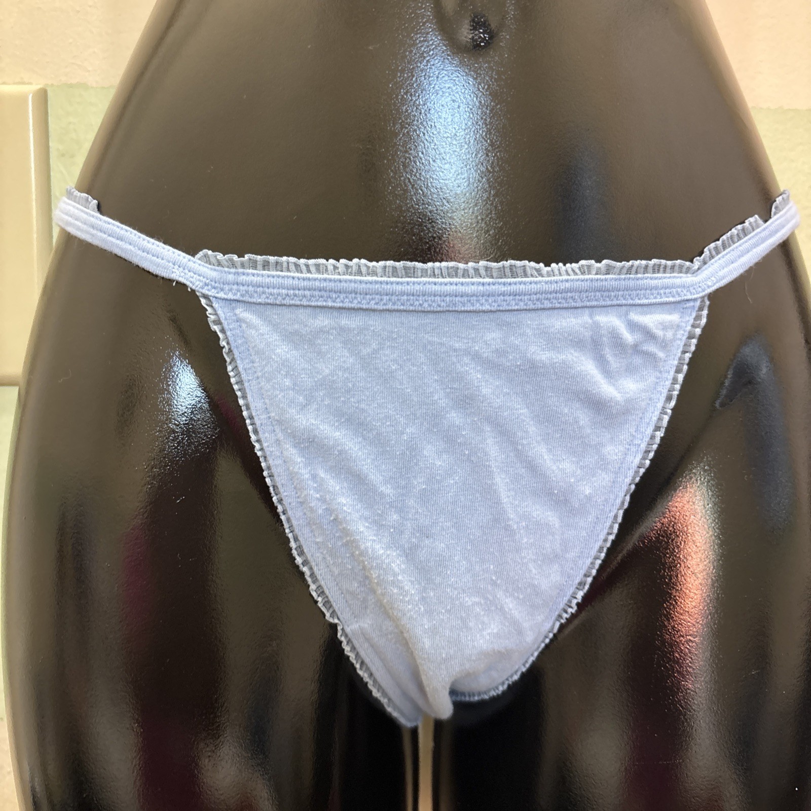 Vinatge PINK Victoria’s Secret String Bikini Panty #7500