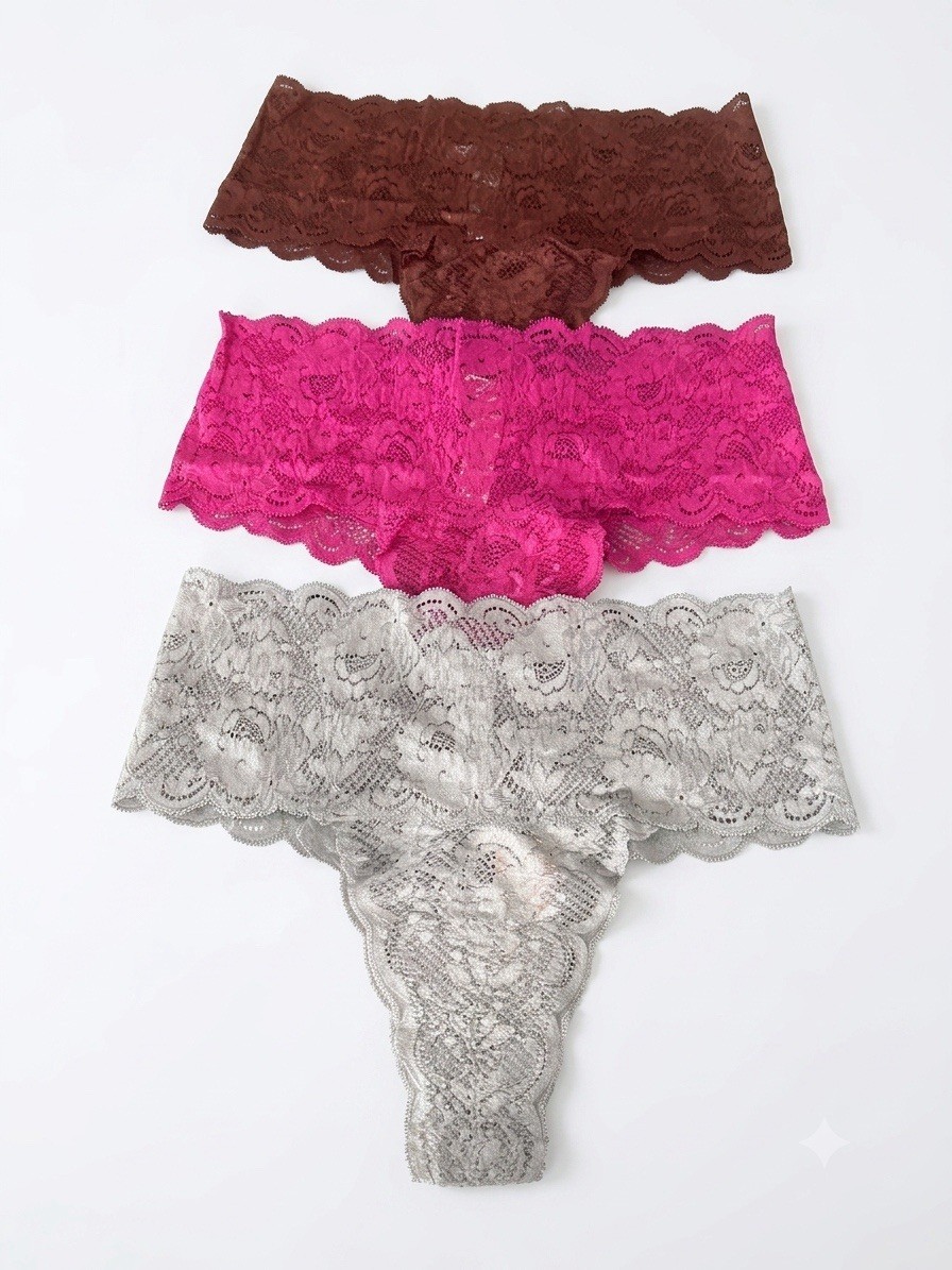 Cosabella Dolce Thong 3-Pairs- S/M