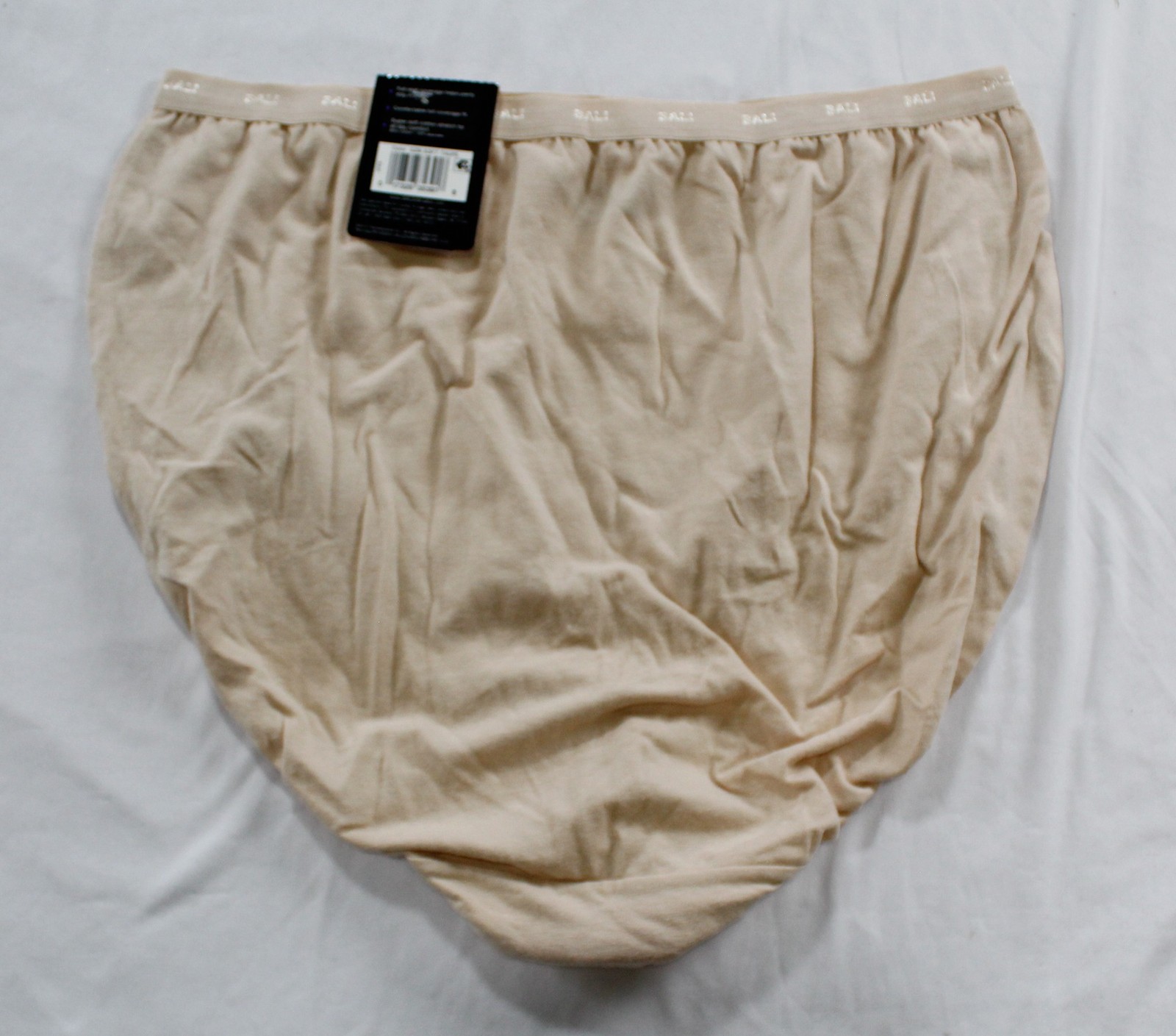 Bali Women’s Full Cut Fit Lightweight Stretch Cotton Brief DH3 Taupe 3XL NWT