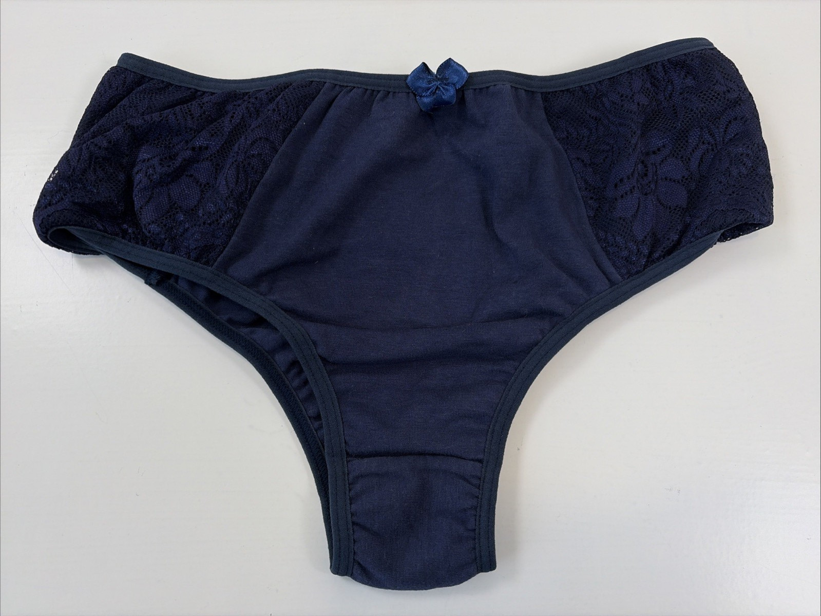 Piradinha Moda Intima Panties Dark Blue Size Medium