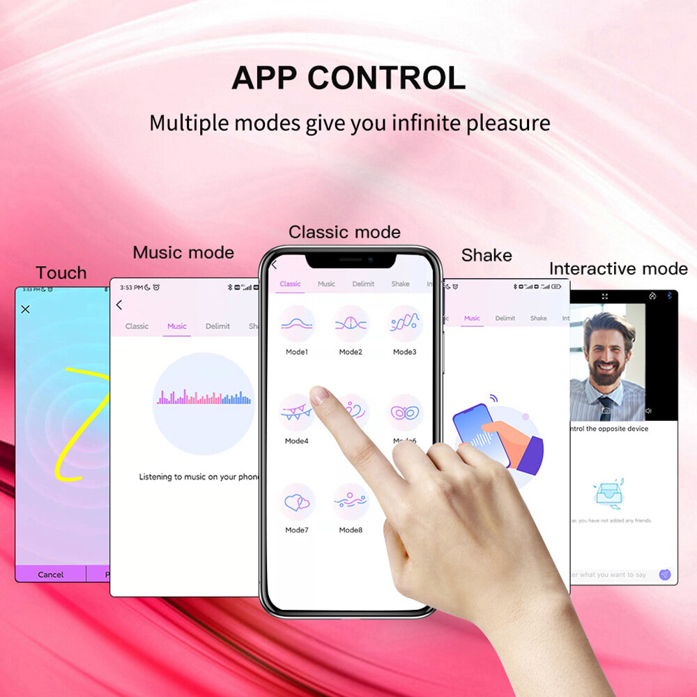 NEW Vibrating Women Panties Massager Wireless APP Control Waterproof Underwear