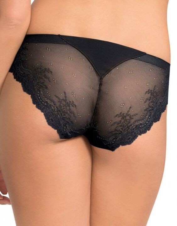Spanx fp2415 Undie tectable Lace Bikini Bonded waistband Size SP