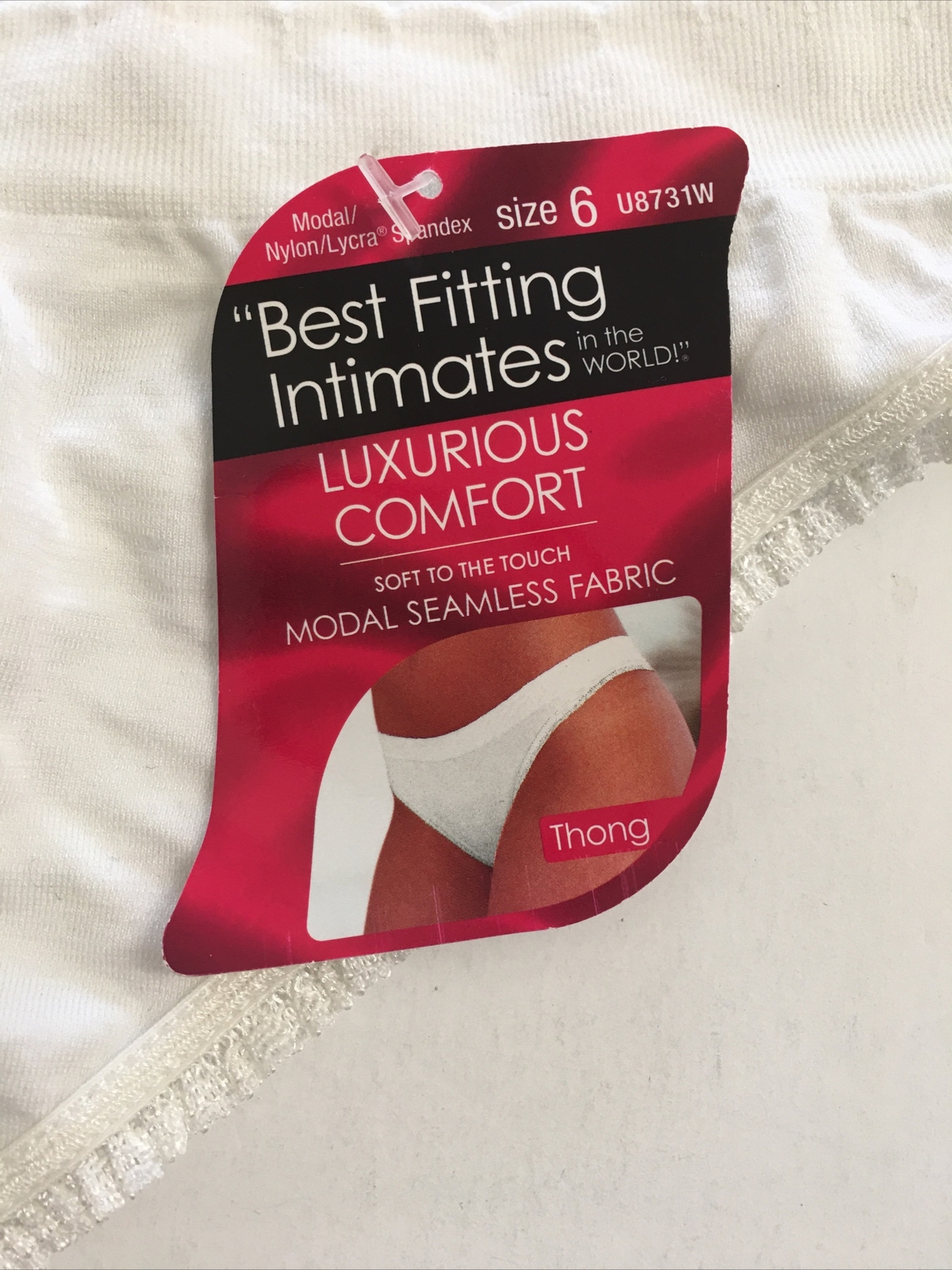 Best Fitting Intimates Panty Women’s Modal Seamless Thong Panties