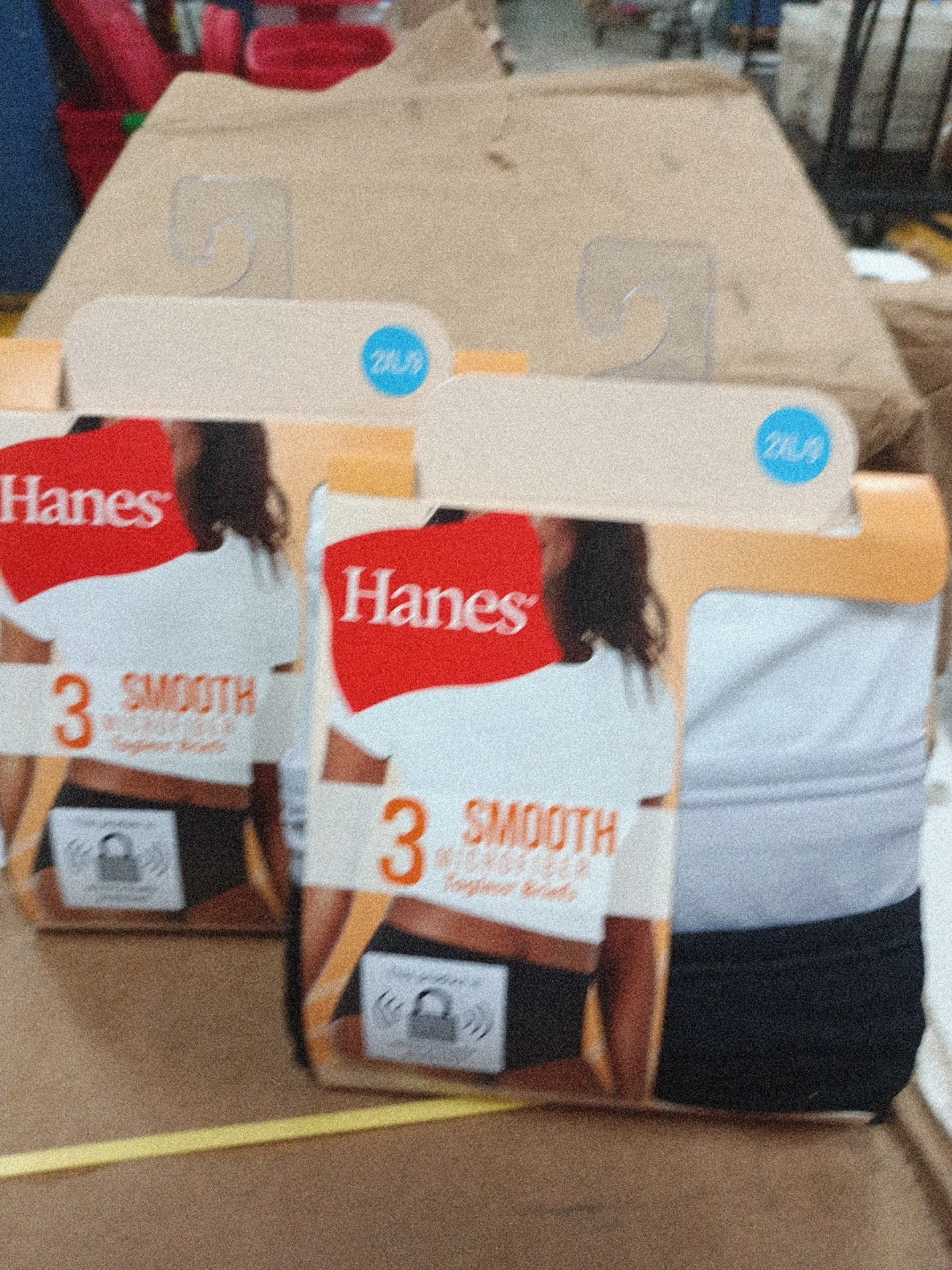 2 Pack, 6 Total, 2XL/9 Hanes Womens Smooth Microfiber Tagless Briefs , 213