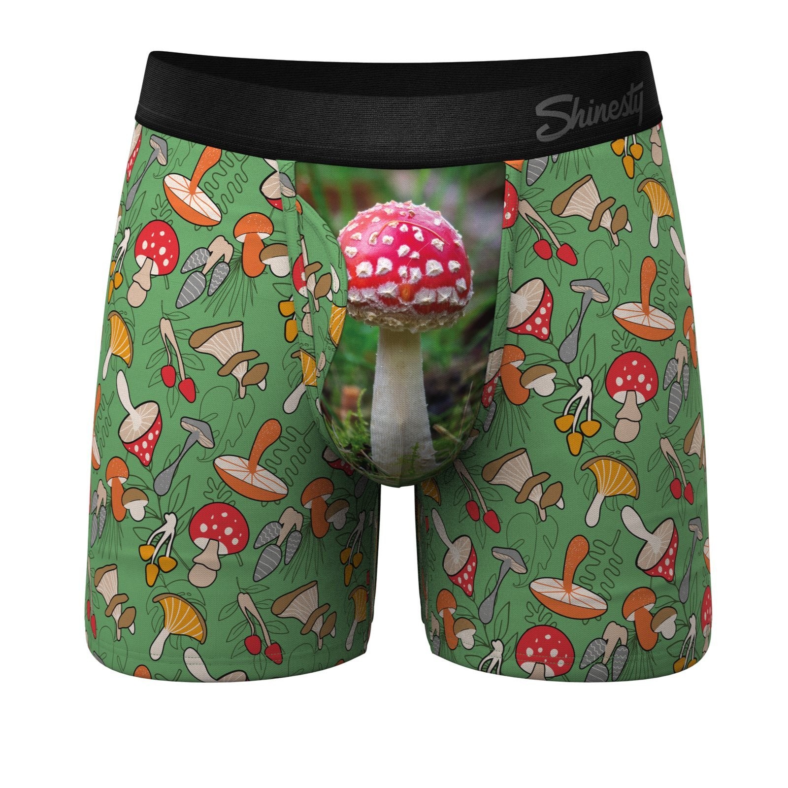 Shinesty “Trip Advisor” Mushroom Ball Hammock® Pouch Underwear w/ Fly