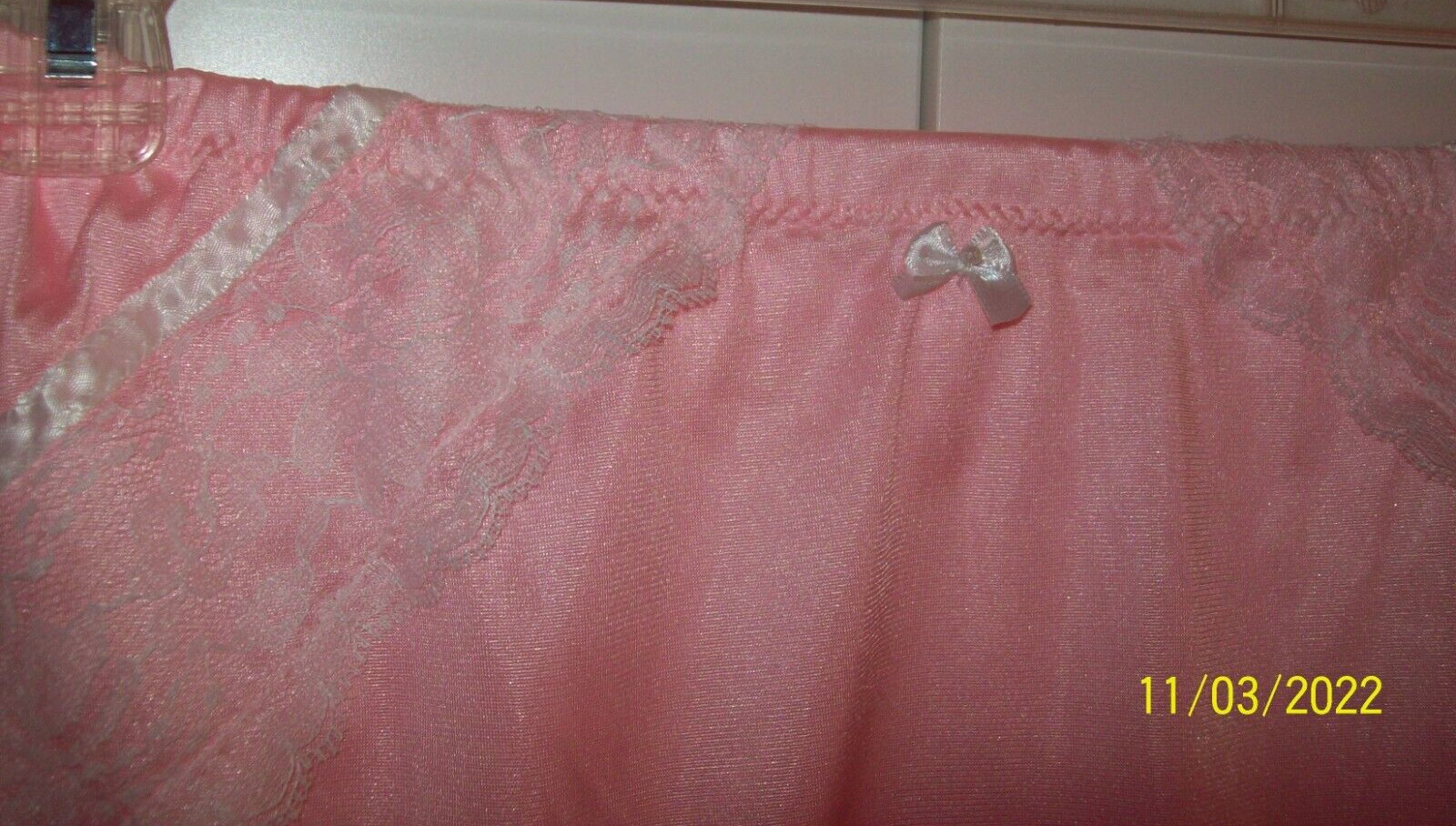 PINK Tricot Bubble Bloomer SISSY PANTY 2 LAYER Men Women ENCASED 34-44 Waist
