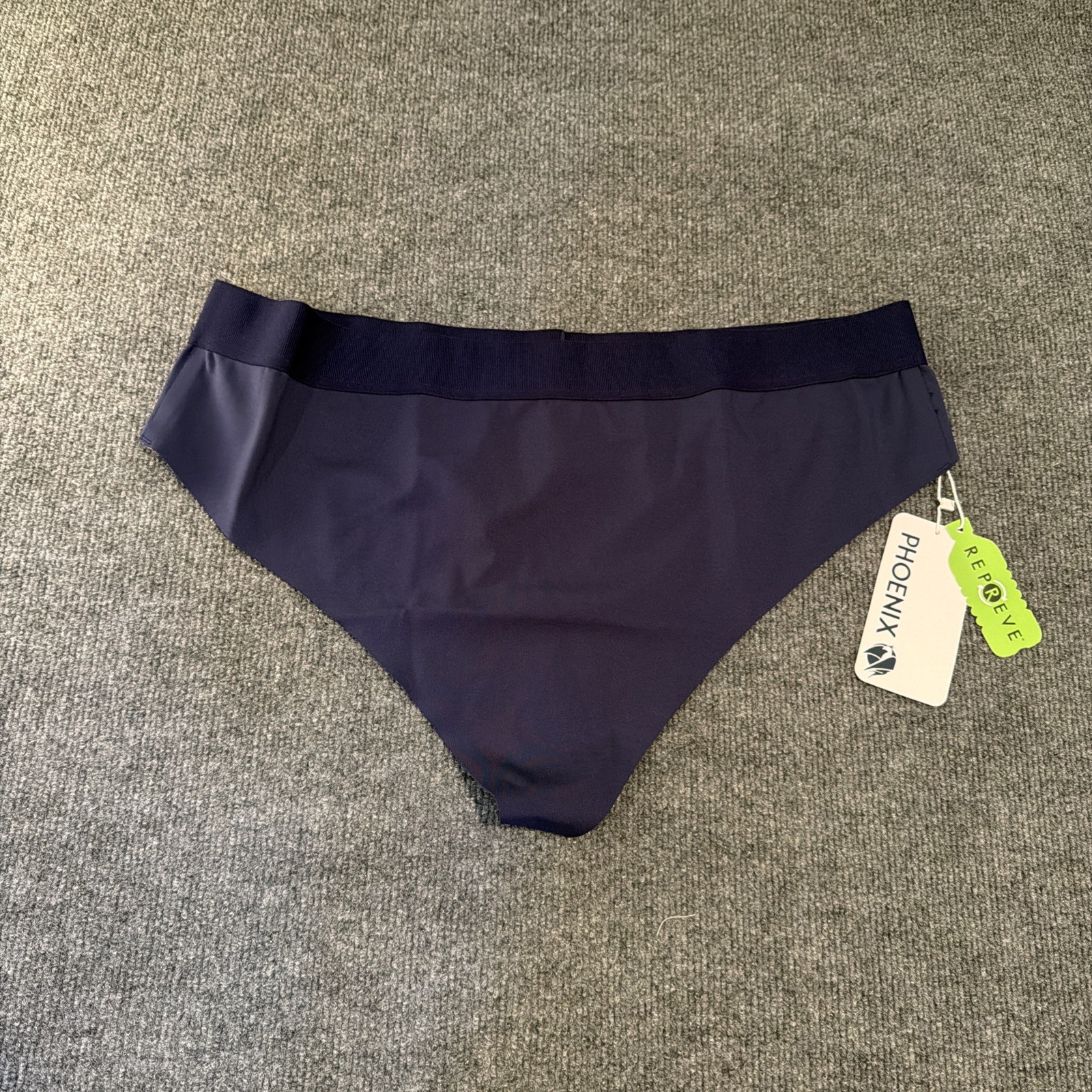 Phoenix Activewear & Intimates Women’s Malibu Thong Navy Blue 2X NWT #190