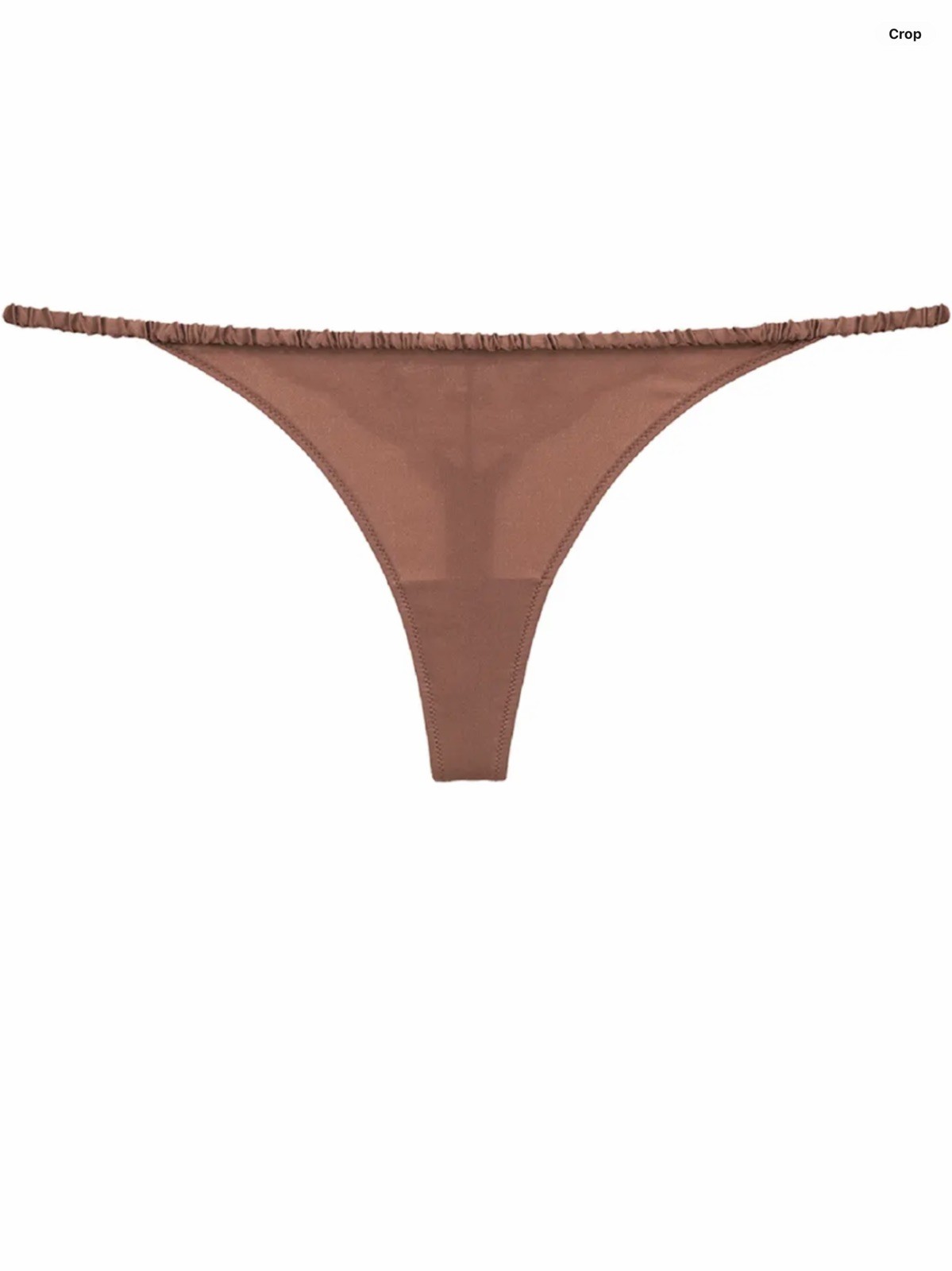 JANET REGER Silky Satin & Lace Amber Thong – ‘Thea’ size 10 – RRP £20