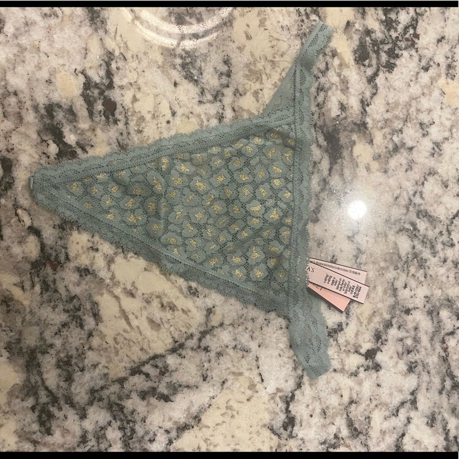 Victoria’s Secret Sz S NWT Animal Print V String