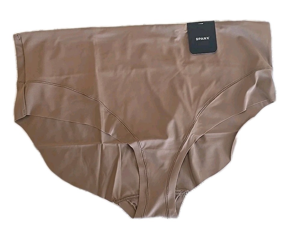 SPANX Supersmooth Bikini Panty Womens 3X Cafe Au Lait Seamless NWT