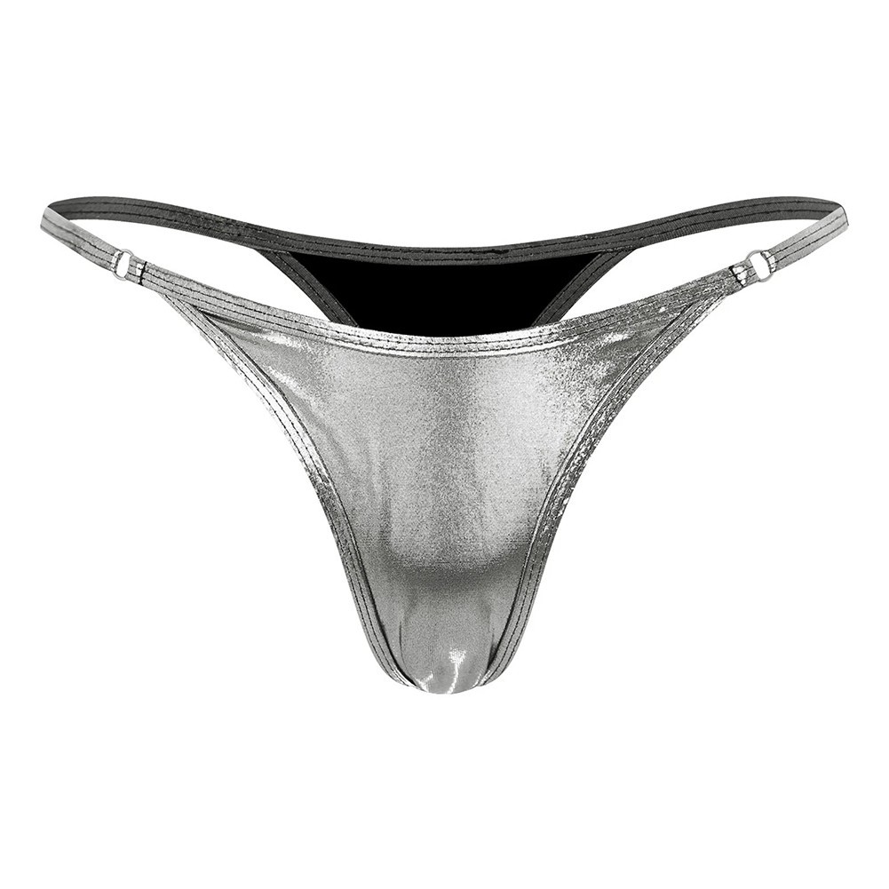 Sleek Womens Low Waist Thong with Sequins for Comfortable Home and Sleepwear