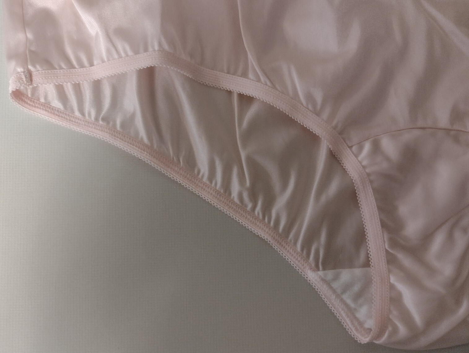 NWT HTF VANITY FAIR WOMAN BLUSHING PINK BRIEF PANTY SIZE 10 #15812