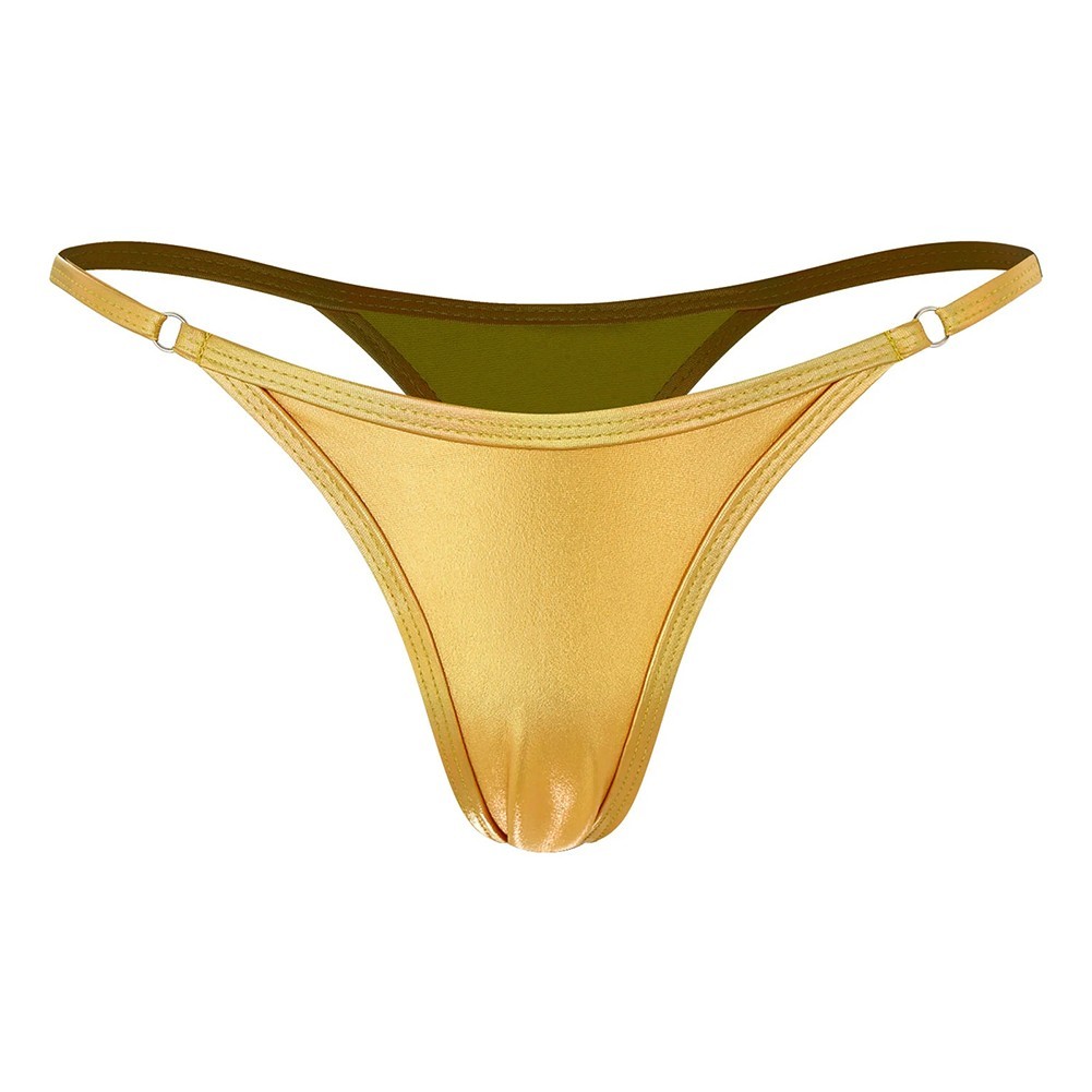 Sleek Womens Low Waist Thong with Sequins for Comfortable Home and Sleepwear