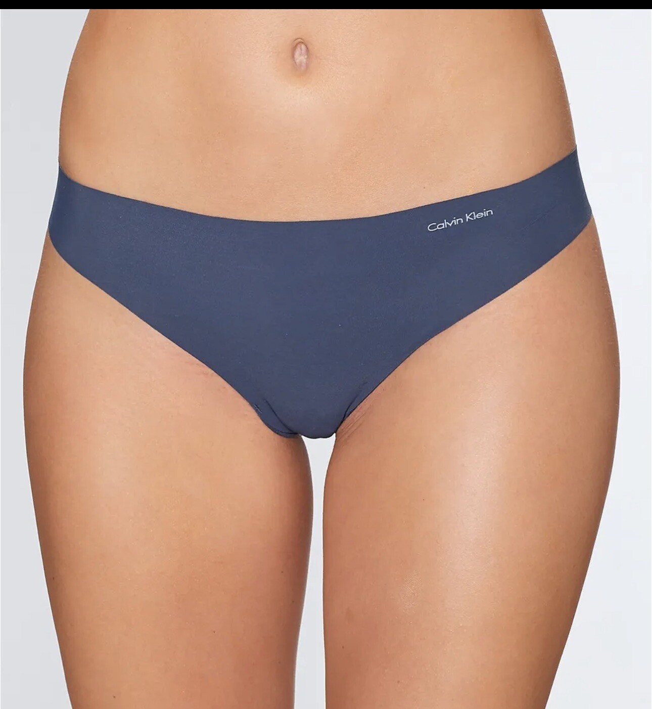 Calvin Klein QD3558 -Size: Large – 3 Pack – Invisible No Panty Line Thongs
