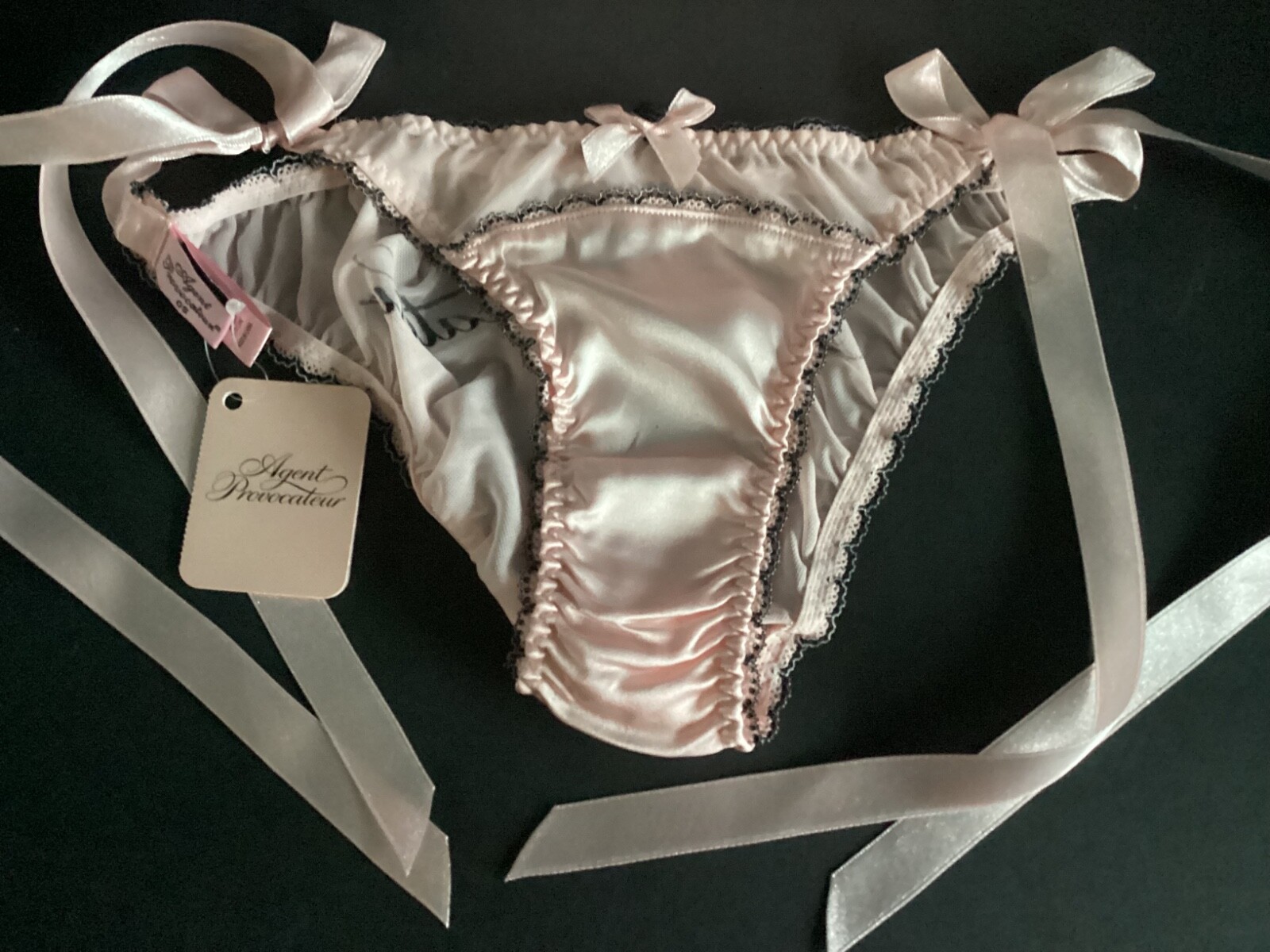 Agent Provocateur Tie Side Knickers One Size Brand New with Gift Bag