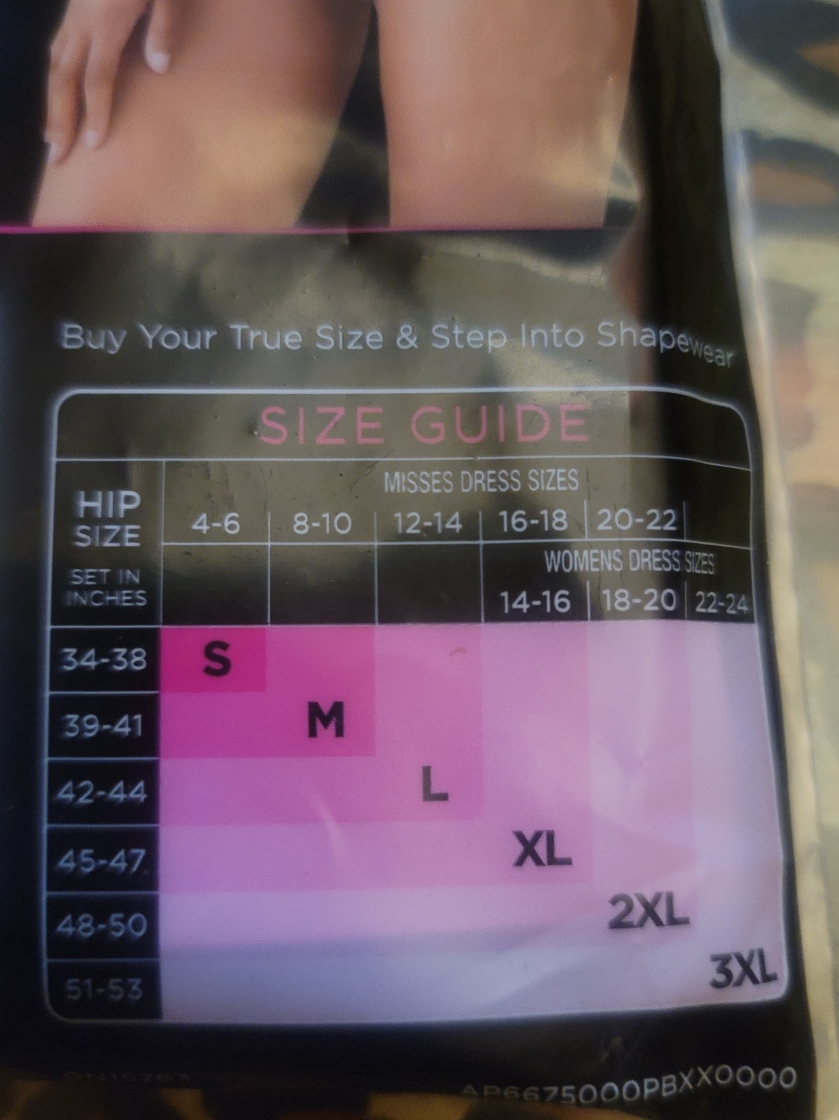 Maidenform – Flexees -3XL – Plus Size – BLACK – Brief High Waist Shapewear
