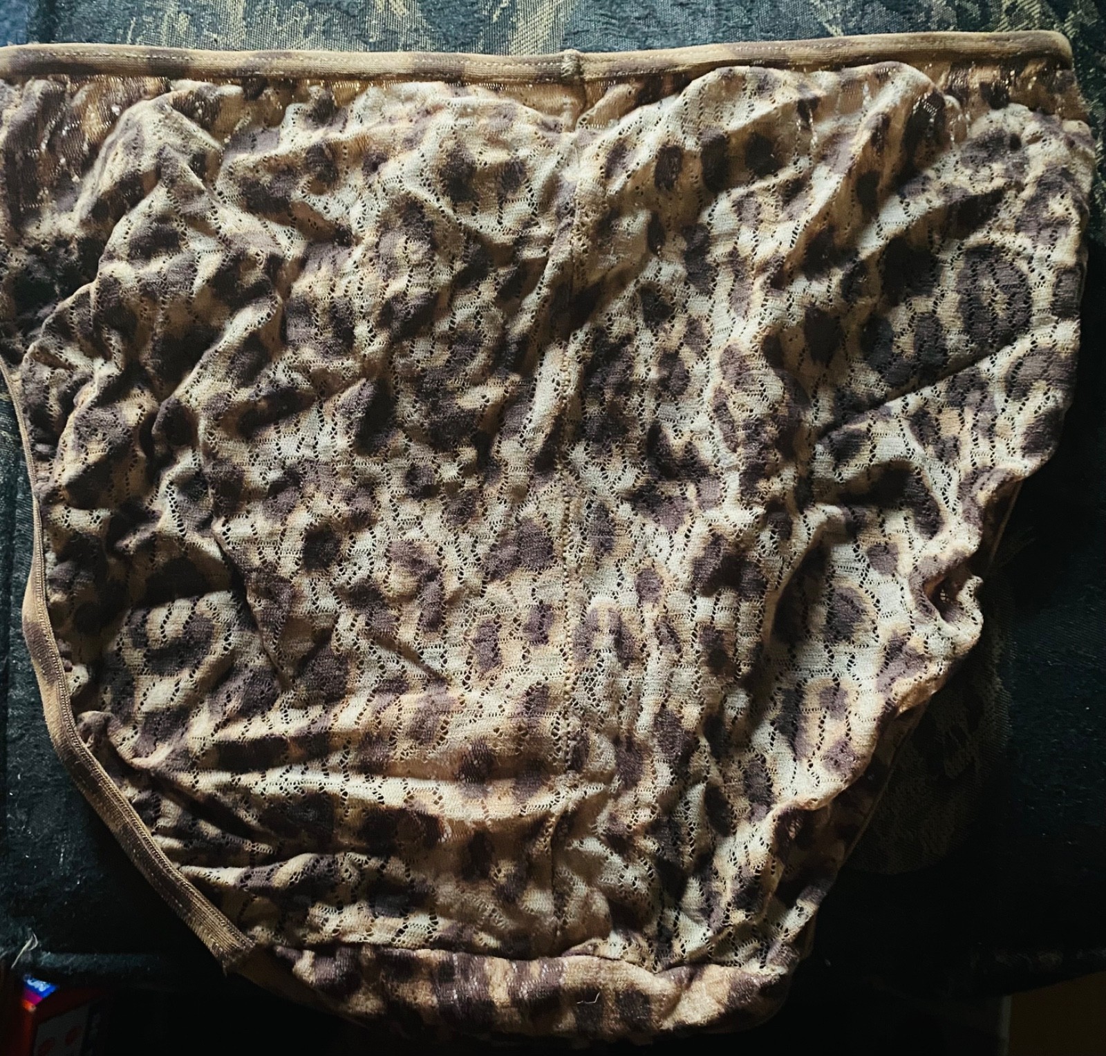 NWOT Vtg Warner’s Animal Skins Leopard Panty #65191 Size 7 WOW