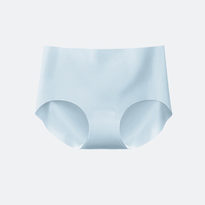 Women Non Trace Naked Antibacterial Briefs Yoga Invisible Underwear Cool Panties