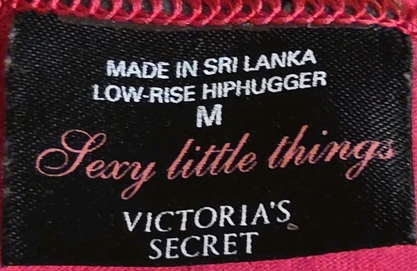 Vntg. 05′ Victoria’s Secret “Sexy Little Things” Med Low Rise Hiphugger Pink