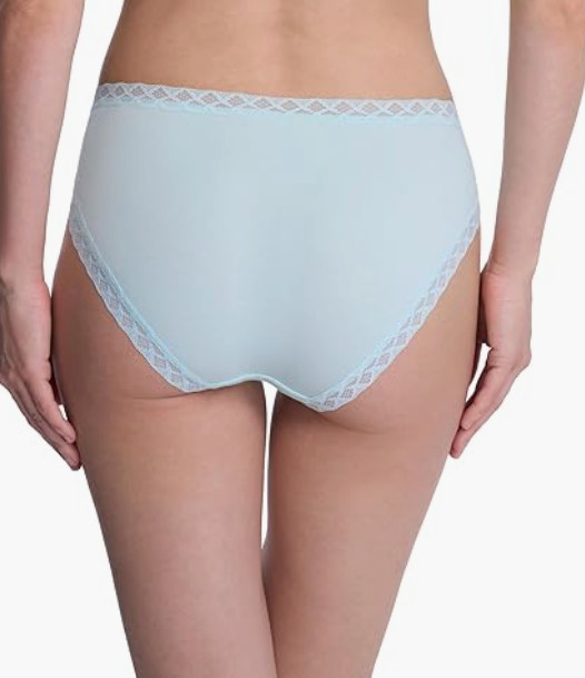 Natori Women’s Bliss French Cut Panties Underwear Green Size XL 8852