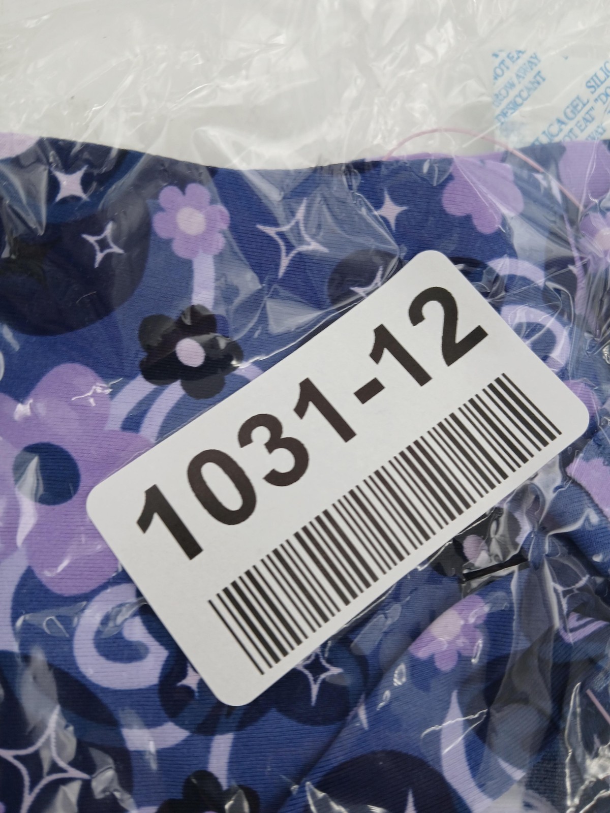 Cheek Boss Underwear Panties Womens Large Purple Galaxy Floral Cheeky Bikini