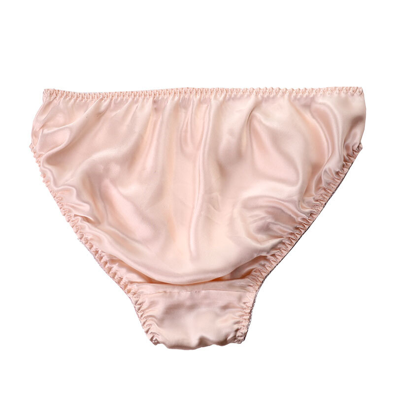 High Waisted Silk Panties Underwear Mulberry Women’s Breathable Knicker Briefs